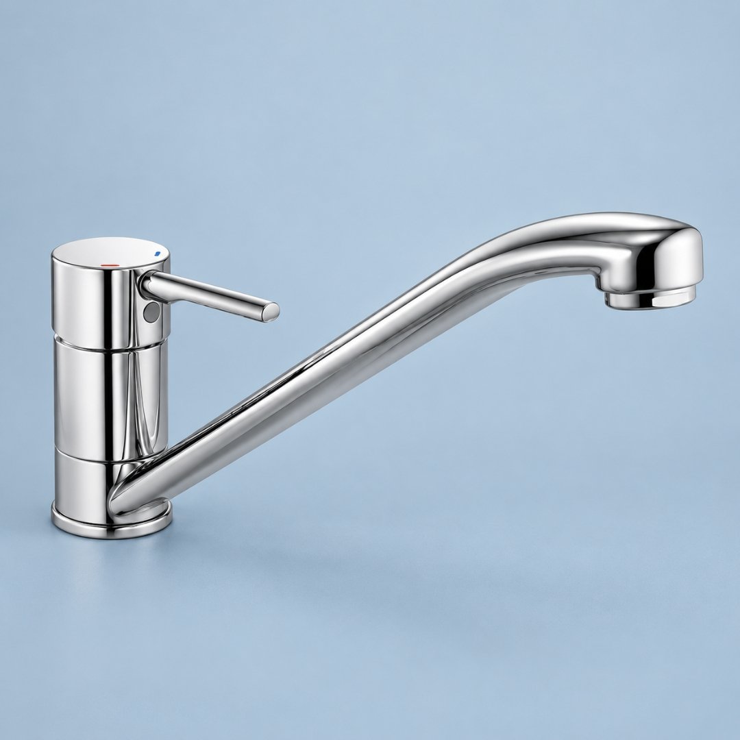 FLP-CHR-5173BPM, single lever sink mixer (view 2)